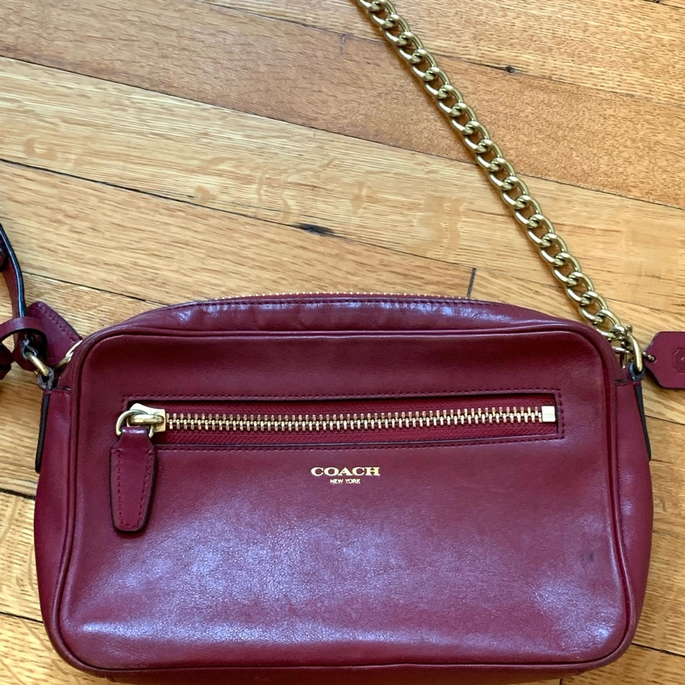 VINTAGE Coach leather legacy bag